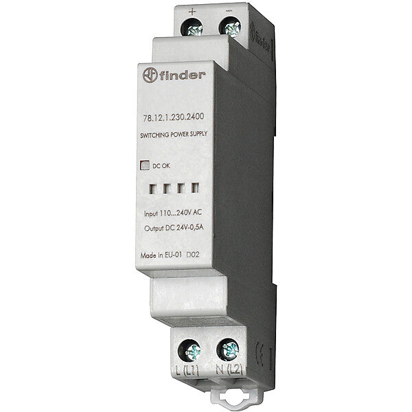 Finder Schaltnetzteil 24VDC 12W 78.12.1.230.2400